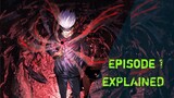 Jujutsu Kaisen Anime (episode 1) Explained in Hindi | Just Explain