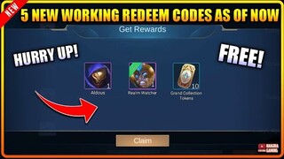 CLAIM! 5 NEW WORKING REDEEM CODES AS OF SEPTEMBER 6, 2021 - MLBB