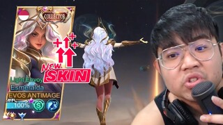 Review skin ESME COLLECTOR ‼️ WAJIB BELI SKIN INI biar esmenya sejago ANTIMAGE ‼️- Mobile legends