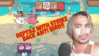 AQUA+REPTILE+PLANT WITH BACKSTRIKE ANTI BIRD|REPTILE ANTI BIRD|AXIE INFINITY|TOP MMR AXIE INFINITY|