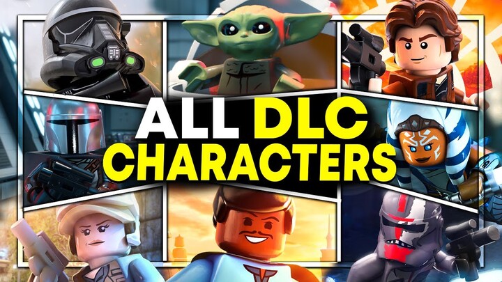 ALL DLC Characters In LEGO Star Wars: The Skywalker Saga