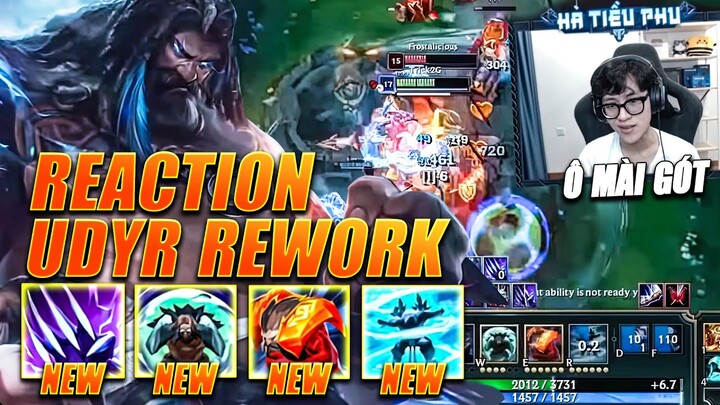 HÀ TIỀU PHU REACTION UDYR REWORK FULL GAME PLAY - SỰ TRỖI DẬY CỦA TỨ LINH VỆ THẦN !