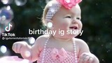 Birthday ig story