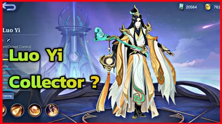 New Upcoming Luo Yi Collector/Epic Skin || Luo Yi New Skin 2022 Mobile Legends || MLBB