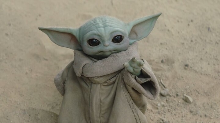 Em bé: "Con phục tùng các Jedi, nhưng con vẫn ăn, uống và vui chơi với bố!"