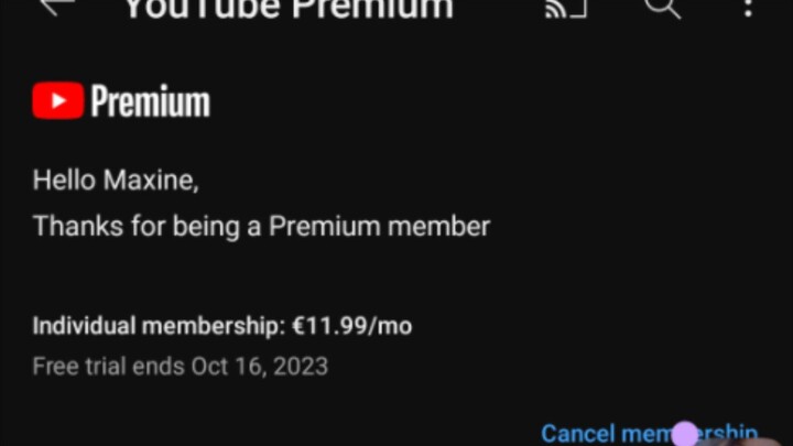 Youtube Premium 6months method