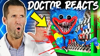 ER Doctor REACTS to Scariest Poppy Playtime Injuries