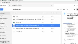 Cách upload văn bản và mở trên Google Drive