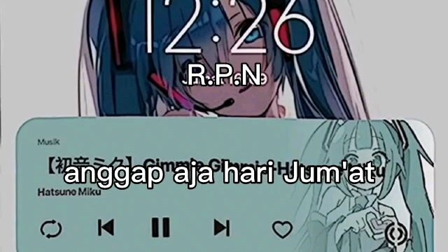 jika kalian em ... tidak tau ingin apa dengar lagu ini saja