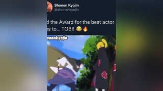 Tobi 🕺🔥 fyp anime weeb otaku naruto narutoshippuden sasuke kakashi sakura deidera tobi obito madara