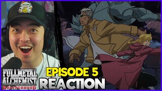 EDWARD VS SCAR!! || FMAB Episode 5 Reaction