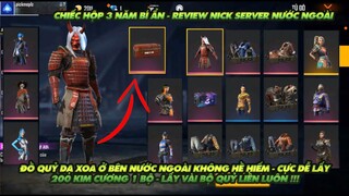 Free Fire| Quỷ dạ xoa ở bên nước ngoài không hề hiếm cực kì dễ lấy 200 kim cương 1 bộ - Review nick