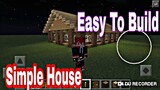 MINECRAFT Simple House Easy to build