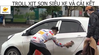 (P3) Troll Xịt Sơn Siêu Xe Và Cái Kết #Prank