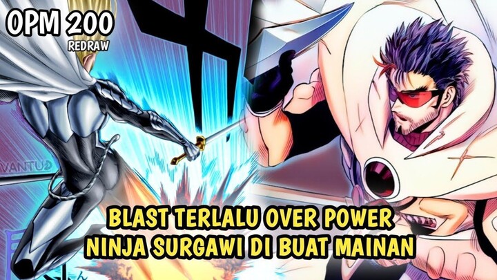 TERLALU OVER POWER! BLAST SOLO MELAWAN NINJA SURGAWI | MANGA OPM 200 REDRAW