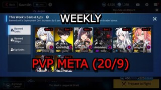 Luận bàn Meta PvP (20/9) - Mọi thứ đã sẵn sàng cho Seo Yoon || Counter: Side