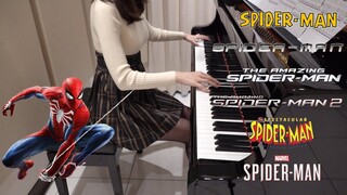 Spider-Man Themes Piano Medley スパイダーマン [ピアノ]