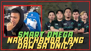 SMART OMEGA NAKACHAMBA LANG DAW SA ONIC?