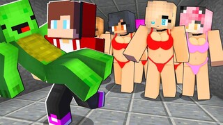 Maizen SAVING Mikey จาก GIRL APOCALYPSE - เรื่องตลกใน Minecraft (JJ และ)