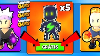 VEJA COMO RESGATAR A SKIN ESPECIAL DO BOLT GRÁTIS NO STUMBLE GUYS 😱