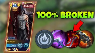 ARLOTT BEST BUILD AND EMBLEM TO GET MAX DAMAGE! - MLBB