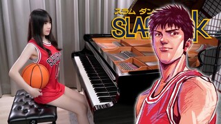 SLAM DUNK ED「Sekai ga Owaru Made wa / Mitsui Hisashi Theme」Ru's Piano Cover