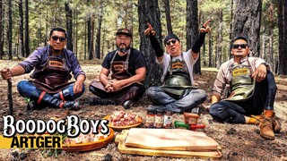 Kimchi For The KHANS! Korean Food Feast In Mongolia! | Boodog Boys