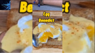 Cách làm egg benedict và bắp kéo phomai Hàn Quốc #anngon