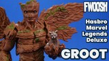 I AM GROOT! Marvel Legends Guardians of the Galaxy 3 Deluxe Groot Hasbro Action Figure Review!