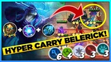 NEW EARLY GAME STRATEGY WITH BERSI SKILL 1 FT. 3 STAR HYPER CARRY BELERICK! mobile Legends Bang Bang