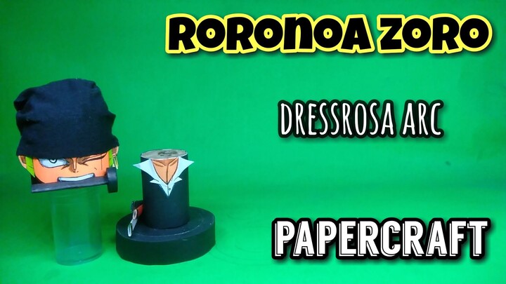 Roronoa Zoro (One Piece)Papercraft