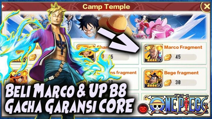 BELI MARCO DI SHOP | UP MARCO B8 | GACHA GARANSI CORE 🔥 One Piece New World Vigour Voyage