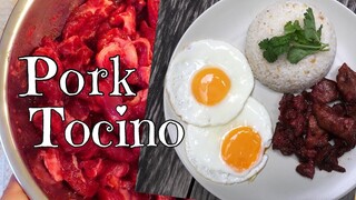 HOW TO MAKE PORK TOCINO | NATURAL AT WALANG SALITRE | FILIPINO BACON RECIPE | Pepperhona’s Kitchen