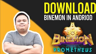 HOW TO DOWNLOAD BINEMON NFT APPS IN ANDRIOD