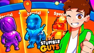 GIREI A NOVA ROLETA ESPECIAL E GANHEI UMA! (STUMBLE GUYS)