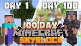 Tôi Sinh Tồn 100 Ngày Trong Minecraft Skyblock