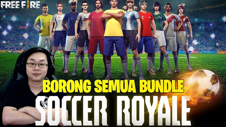 BORONG SEMUA BUNDLE BOLA - PLAYER OLD NANGIS MELIHAT INI! FREE FIRE SOCCER ROYALE