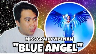 ATEBANG REACTION | MISS GRAND INTERNATIONAL VIETNAM 2021 NATIONAL COSTUME "BLUE ANGEL"