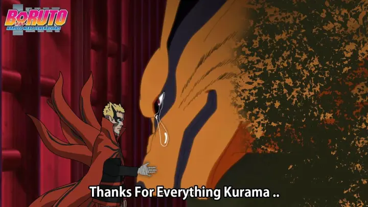 Kurama Death After Using Baryon Mode - Sad Moment Farewell Naruto and Kurama Fan Animation