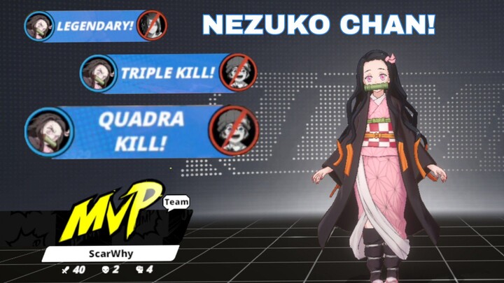 NGEBANTAI PAKE NEZUKO CHANNN 😳 - Jump Assemble