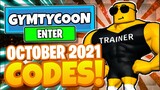 *OCTOBER 2021* GYM TYCOON CODES! ALL NEW SECRET Roblox Gym Tycoon