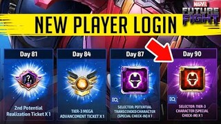 NEW & RETURN PLAYER LOGIN REWARDS GODLY!! - Marvel Future Fight