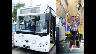 NAIK BUS LISTRIK TJ TRANSJAKARTA GRATIS 3 BULAN. NIH CARANYA!