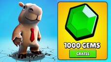 SKIN TERBARU CAPYBARA DAN 1000 GEMS GRATIS - STUMBLE GUYS