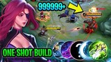 MUST TRY THIS ONE SHOT BUILD FOR LESLEY | 9999+ CRITICAL DAMAGE  | TOP GLOBAL LESLEY