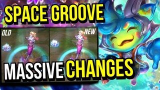 Massive Changes To Space Groove 2022 Skins | League of Legends