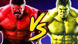 Red Hulk Vs Hulk - Who Would Win In A Fight To The Death? - We Have The Answer - Explored