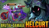 23 Kills!! Helcurt Brutal Damage - Build Top 1 Global Helcurt ~ MLBB