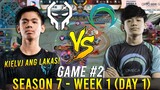 EXECRATION VS OMEGA ESPORTS [GAME 2] | MPL-PH S7 Week 1 Day 1