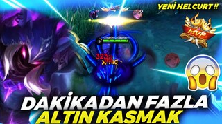 DAKİKADAN FAZLA GOLD KASMAK !! YENİ HELCURT | Mobile Legends